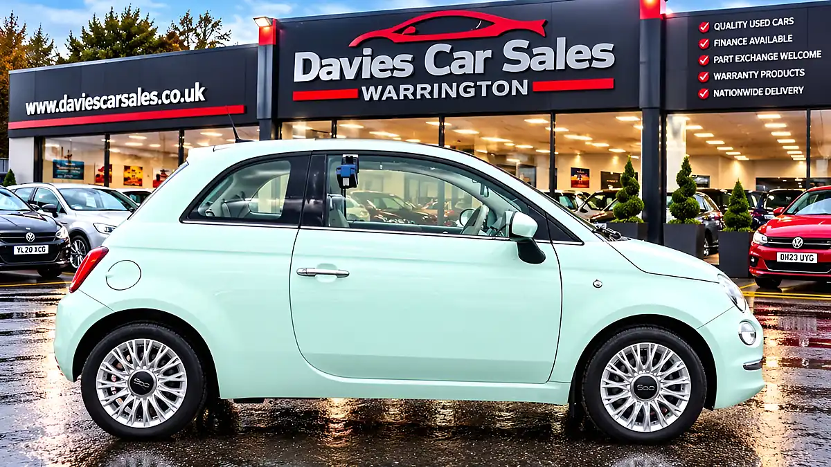 Used 2017 Fiat 500 Lounge Smooth Mint - Interior and Exterior details 5