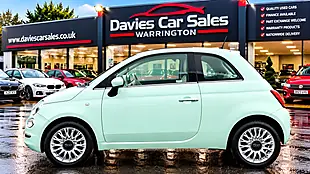 Used 2017 Fiat 500 Lounge Smooth Mint - Interior and Exterior details 6