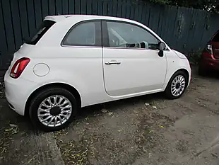 Used 2017 Fiat 500 Lounge White - Interior and Exterior details 10