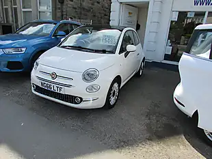 Used 2017 Fiat 500 Lounge White - Interior and Exterior details 2