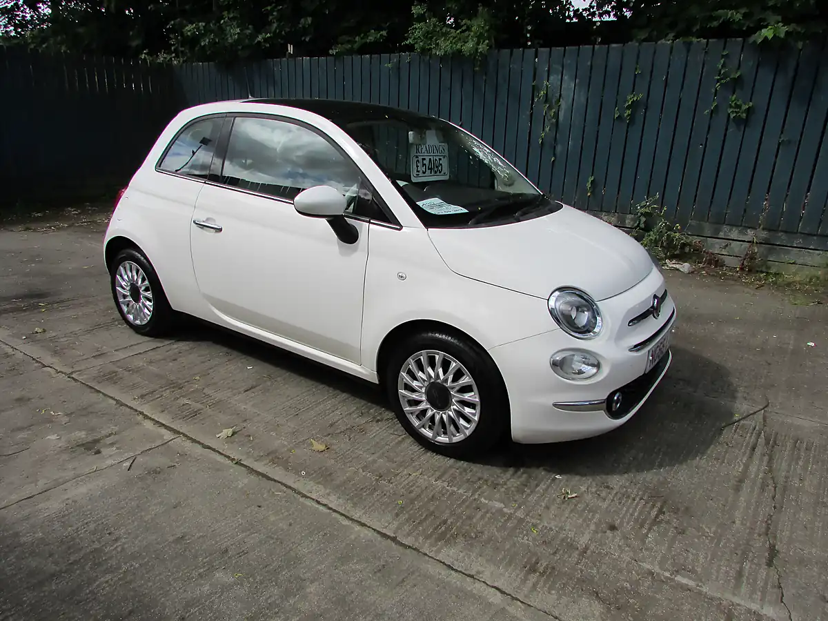 Used 2017 Fiat 500 Lounge White - Interior and Exterior details 4