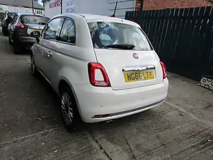 Used 2017 Fiat 500 Lounge White - Interior and Exterior details 7