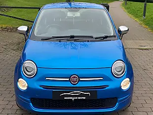Used 2017 Fiat 500 Mirror Electronica Blue - Interior and Exterior details 3