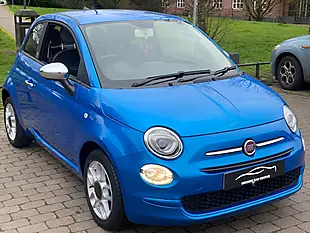 Used 2017 Fiat 500 Mirror Electronica Blue - Interior and Exterior details 5