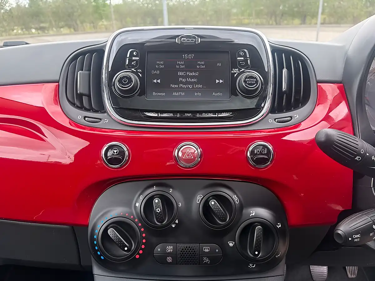 Used 2017 Fiat 500 Pasodoble Red - Interior and Exterior details 18