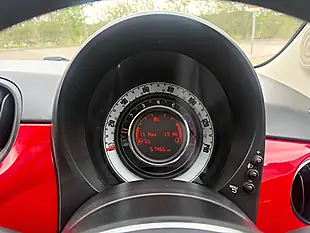 Used 2017 Fiat 500 Pasodoble Red - Interior and Exterior details 19
