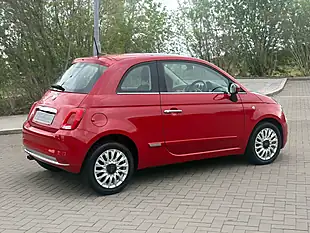 Used 2017 Fiat 500 Pasodoble Red - Interior and Exterior details 4