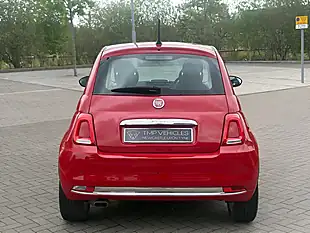 Used 2017 Fiat 500 Pasodoble Red - Interior and Exterior details 6