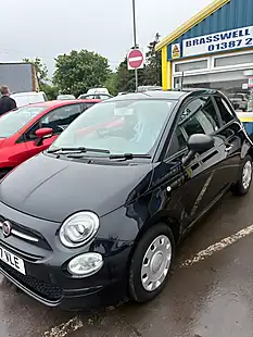Used 2017 Fiat 500 Pop Black - Interior and Exterior details 3
