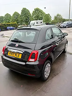 Used 2017 Fiat 500 Pop Black - Interior and Exterior details 5