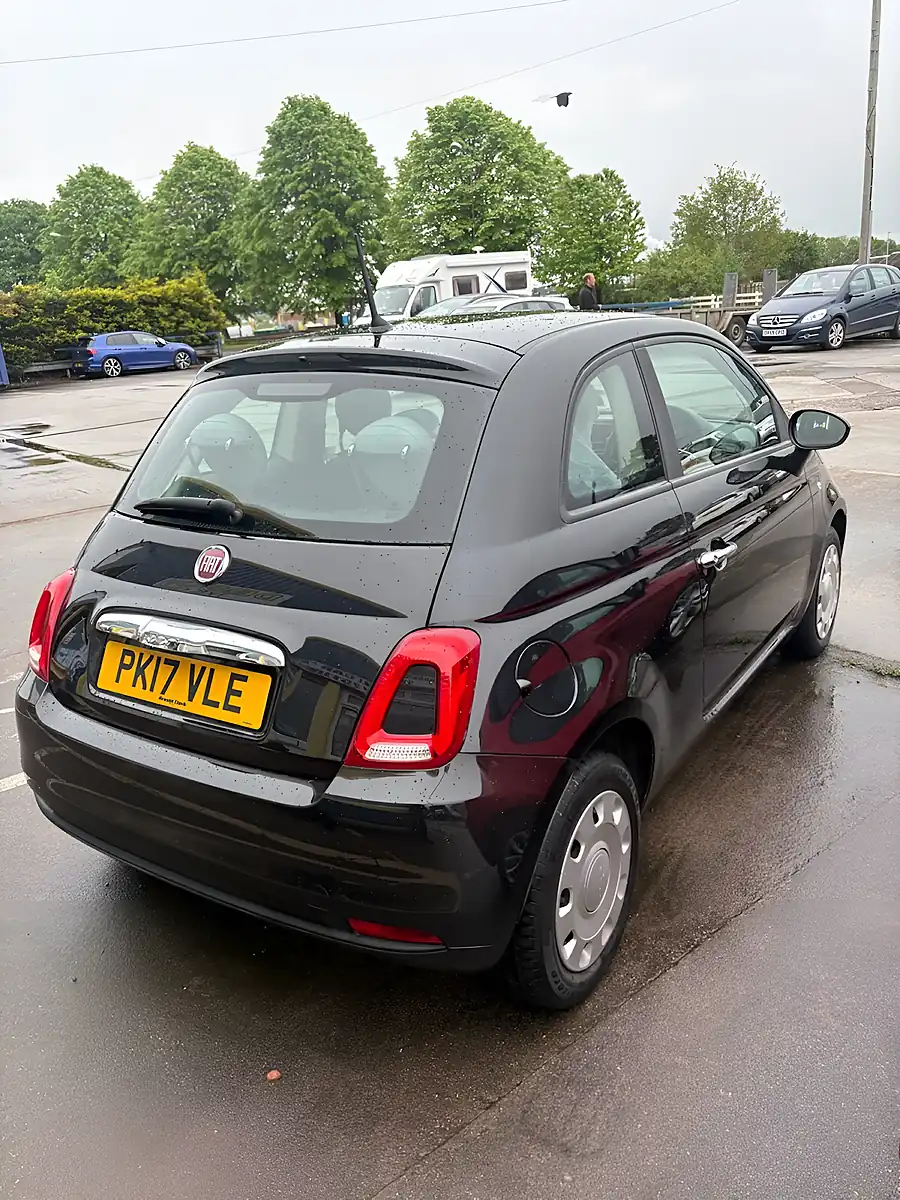 Used 2017 Fiat 500 Pop Black - Interior and Exterior details 5