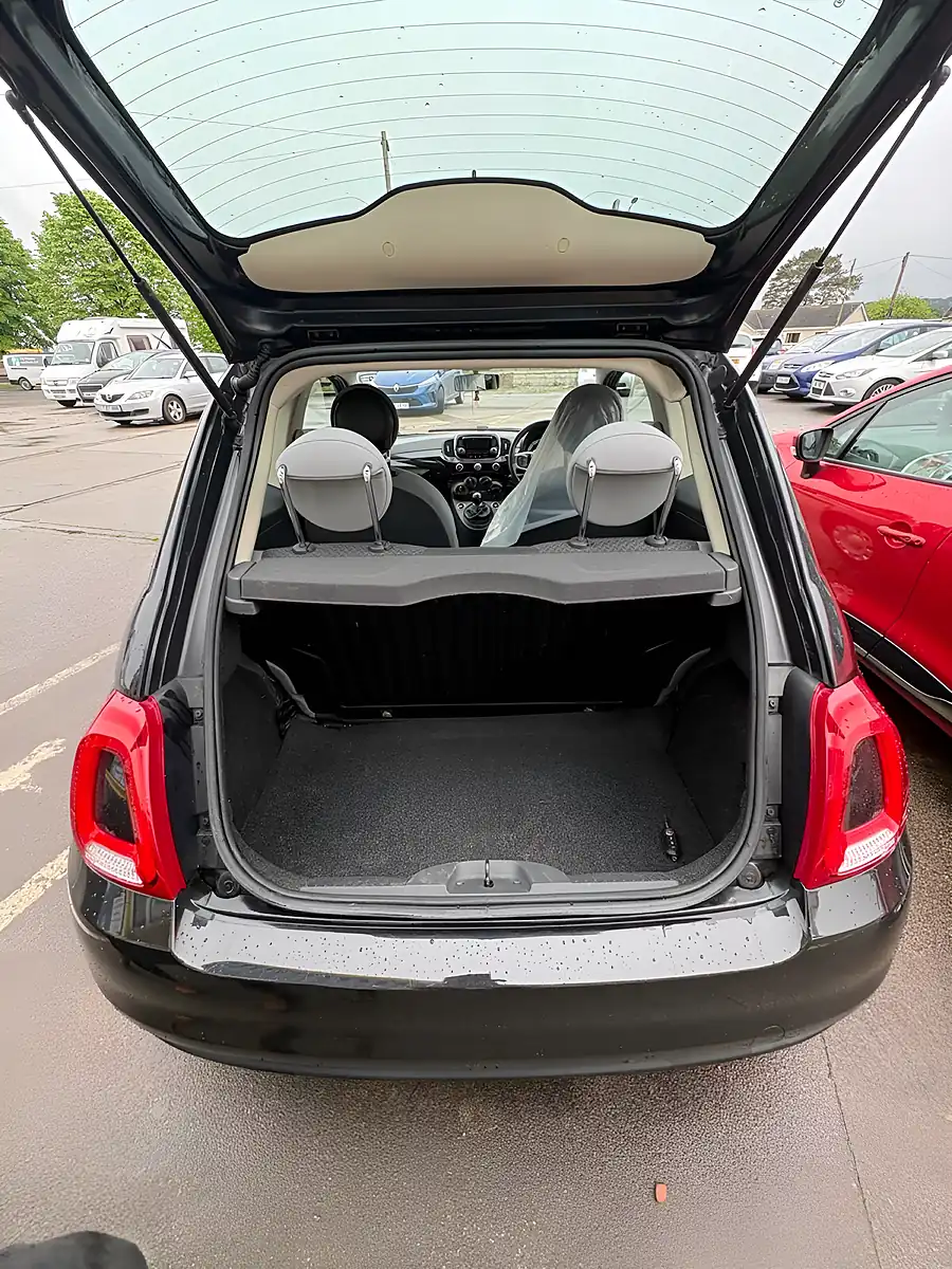 Used 2017 Fiat 500 Pop Black - Interior and Exterior details 7
