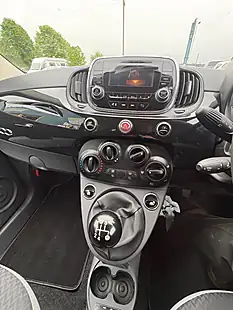 Used 2017 Fiat 500 Pop Black - Interior and Exterior details 9