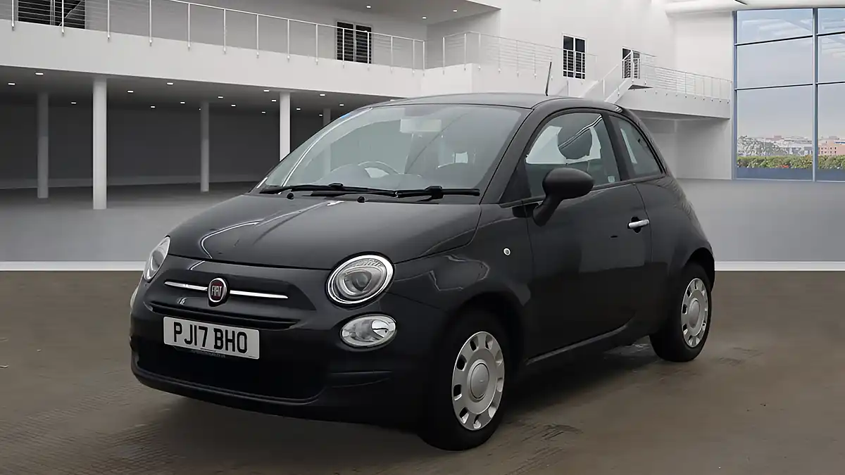 Used 2017 Fiat 500 Pop Black - Interior and Exterior details 2