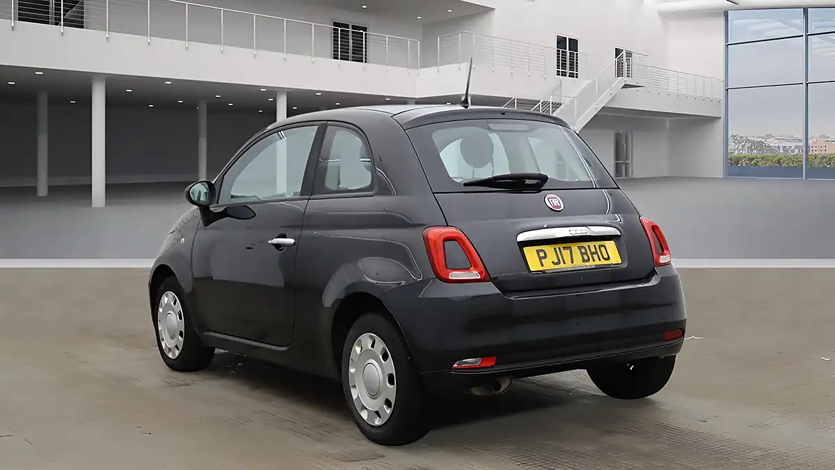 Used 2017 Fiat 500 Pop Black - Interior and Exterior details 3
