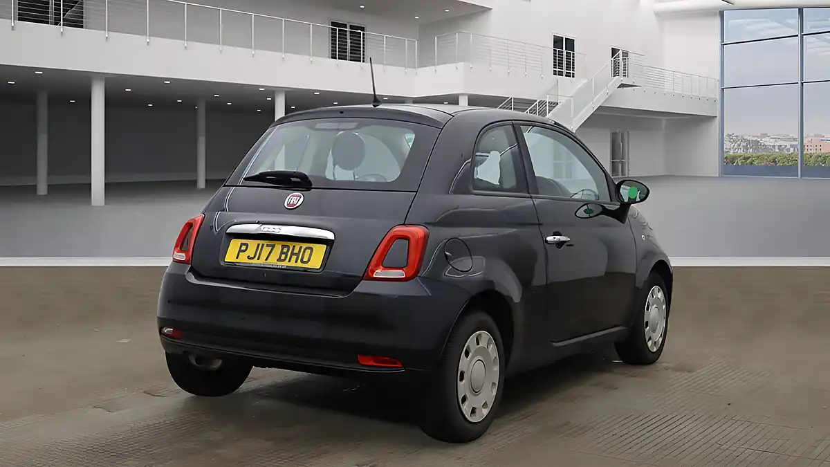 Used 2017 Fiat 500 Pop Black - Interior and Exterior details 4