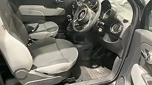 Used 2017 Fiat 500 Pop Black - Interior and Exterior details 9