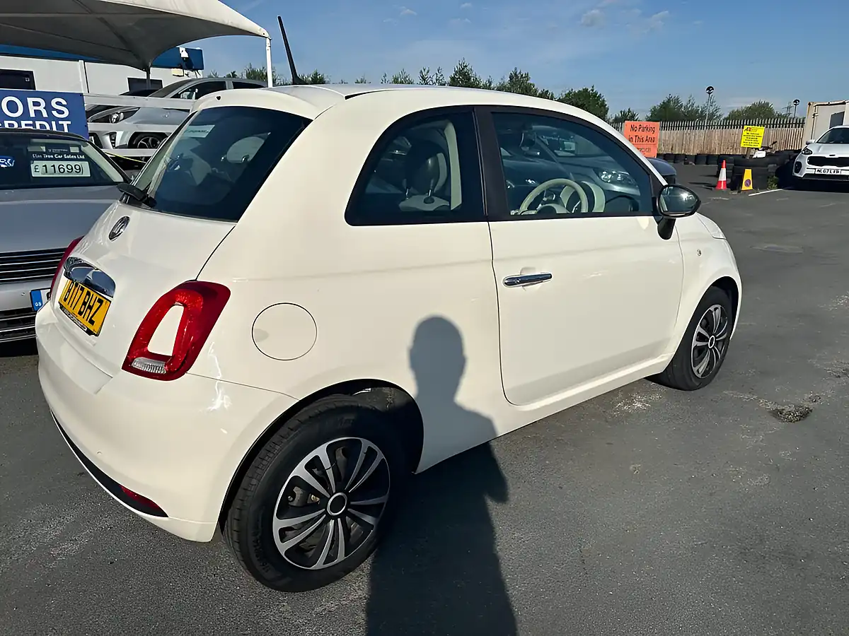 Used 2017 Fiat 500 Pop Edition White - Interior and Exterior details 13