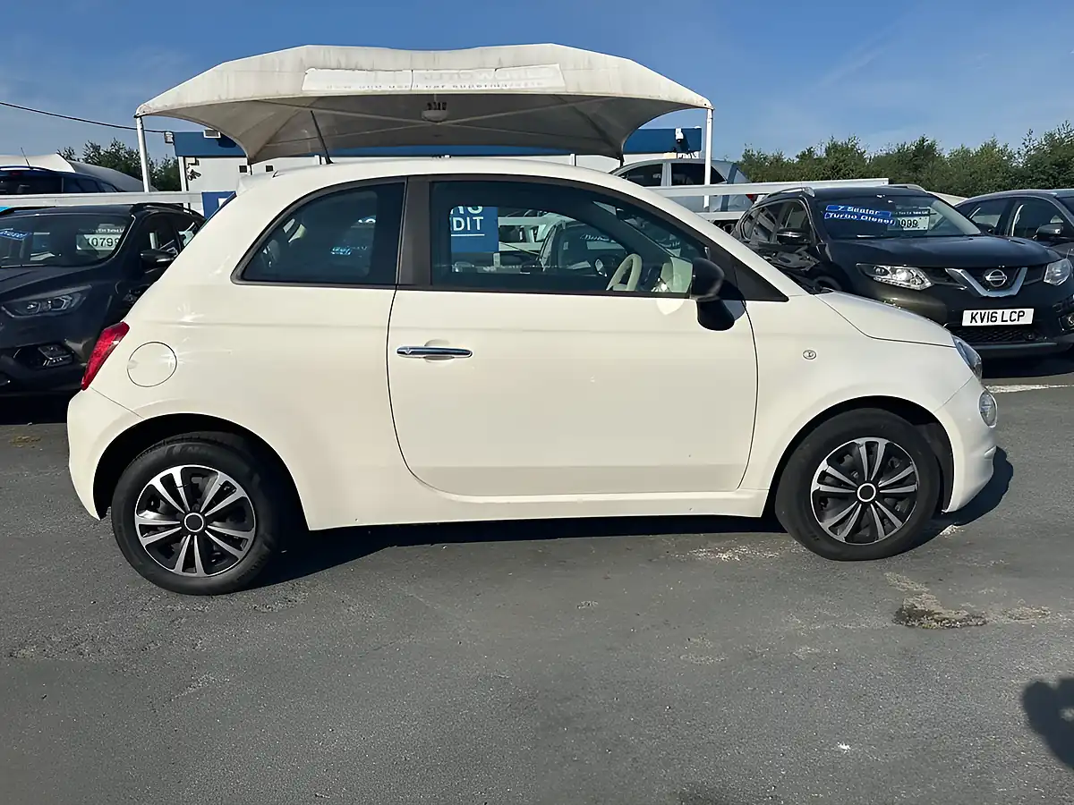 Used 2017 Fiat 500 Pop Edition White - Interior and Exterior details 14