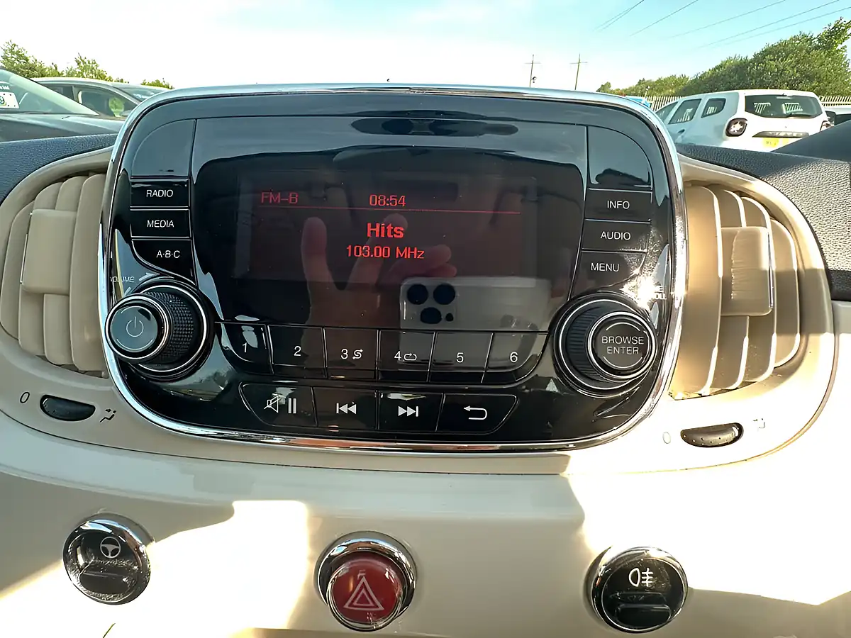 Used 2017 Fiat 500 Pop Edition White - Interior and Exterior details 17