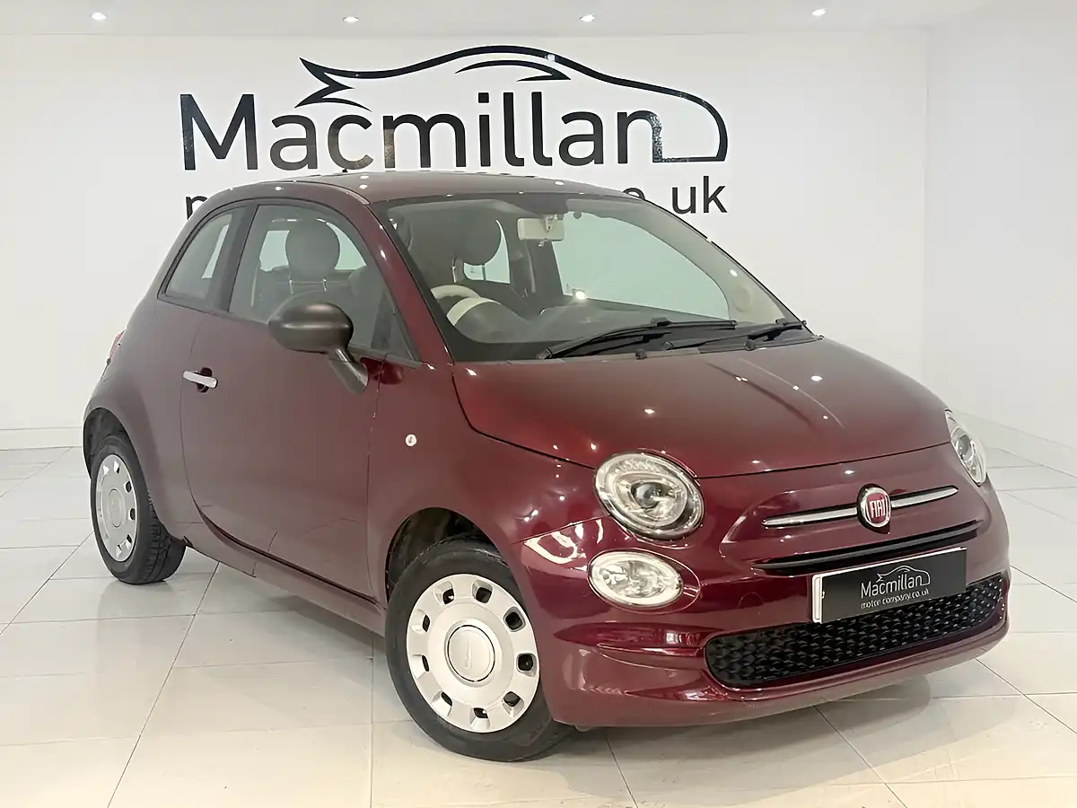 Used 2017 Fiat 500 Pop Red - Front View