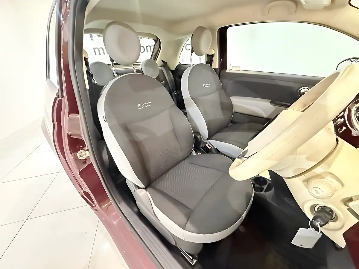 Used 2017 Fiat 500 Pop Red - Interior and Exterior details 15