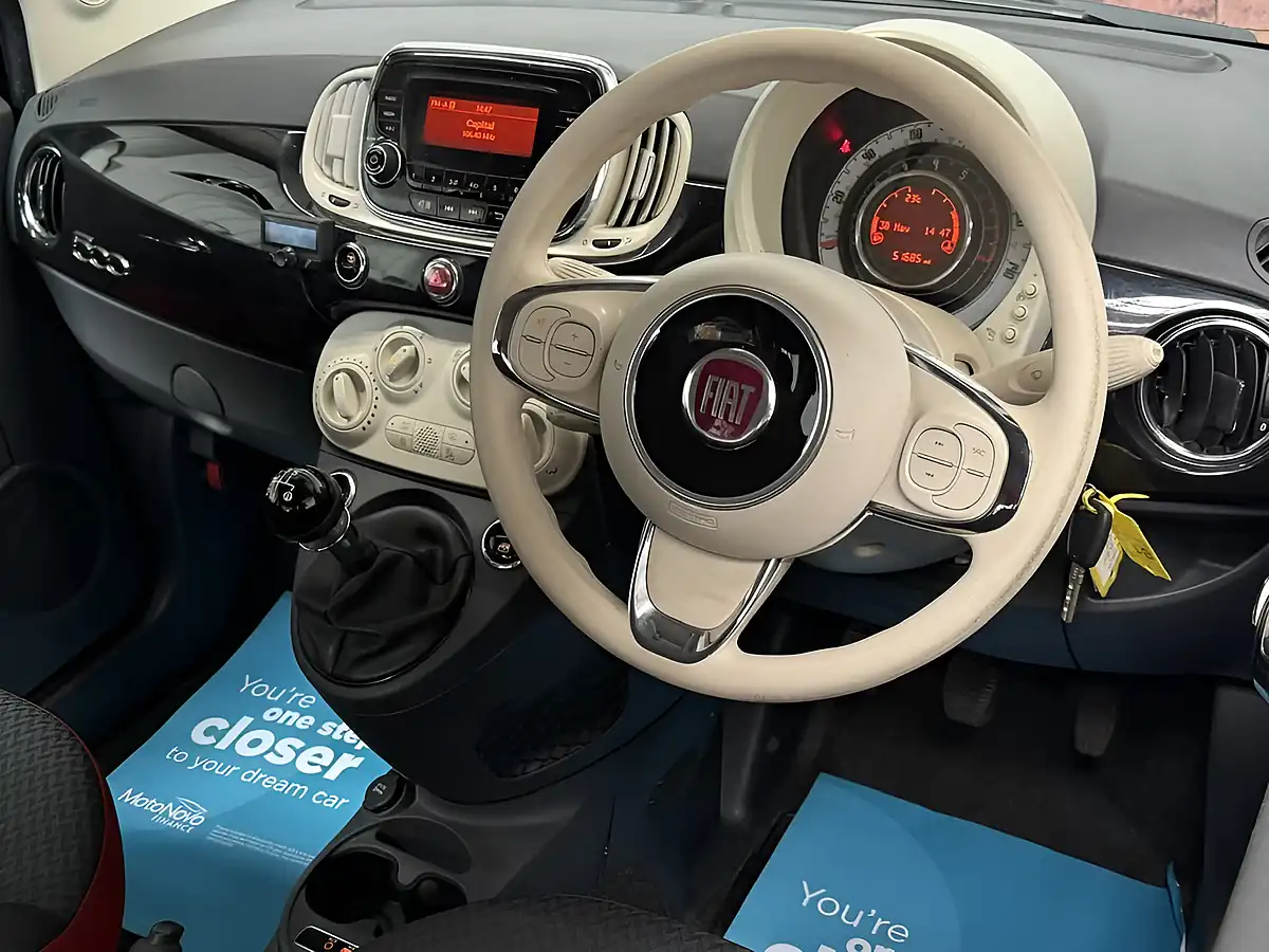 Used 2017 Fiat 500 Pop Star Black - Interior and Exterior details 4