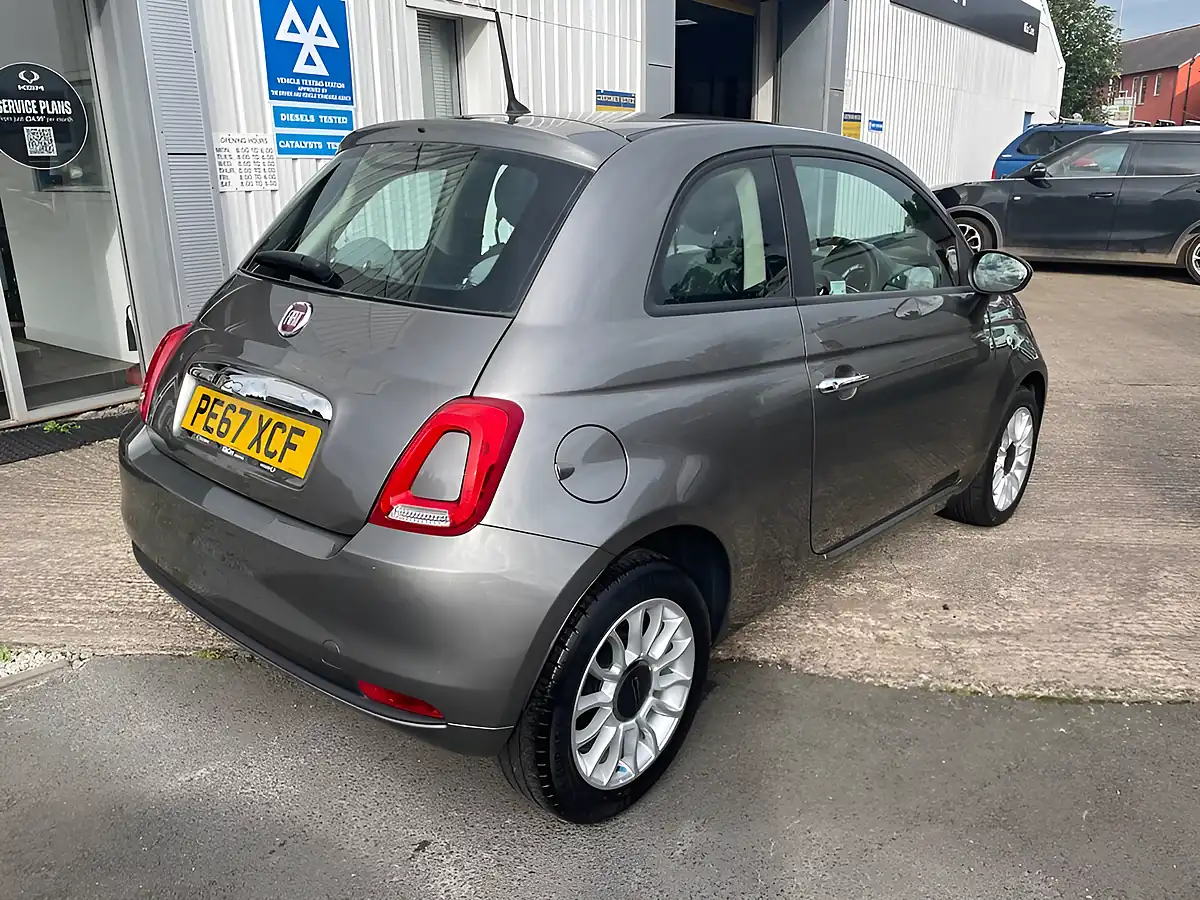 Used 2017 Fiat 500 Pop Star Electroclash Grey - Interior and Exterior details 7