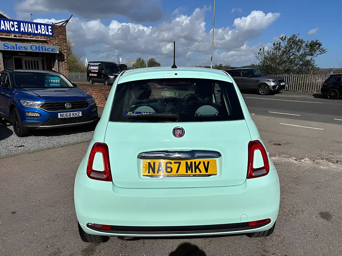 Used 2017 Fiat 500 Pop Star Green - Interior and Exterior details 5