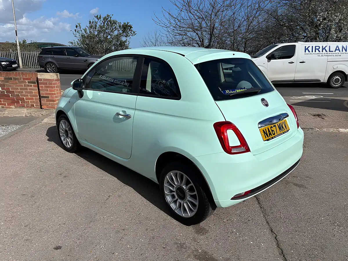 Used 2017 Fiat 500 Pop Star Green - Interior and Exterior details 6