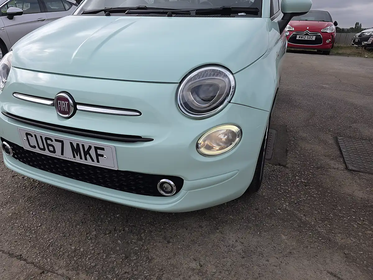 Used 2017 Fiat 500 Pop Star Green - Interior and Exterior details 15