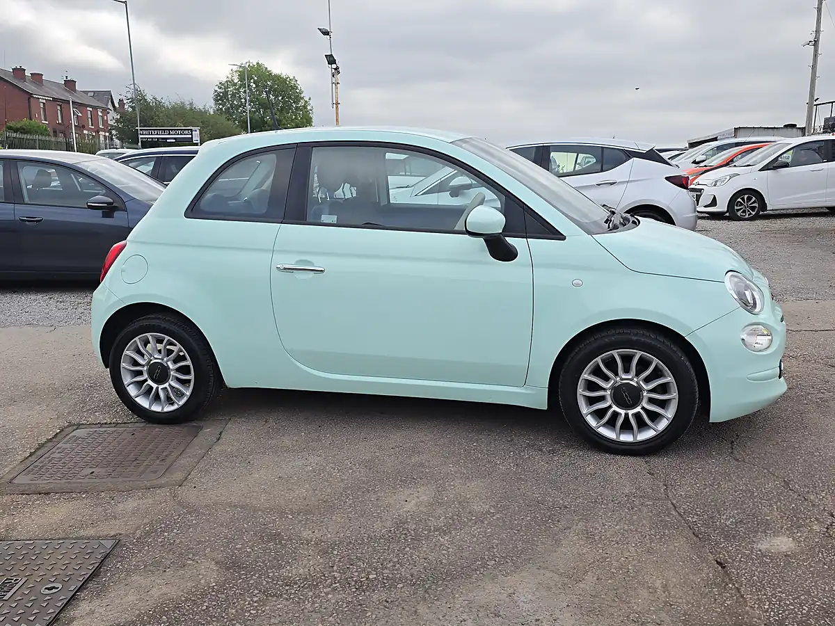Used 2017 Fiat 500 Pop Star Green - Interior and Exterior details 4