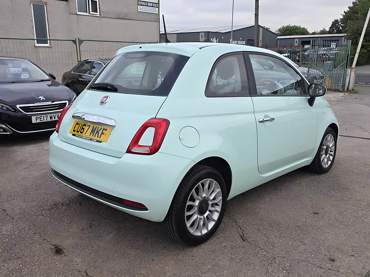 Used 2017 Fiat 500 Pop Star Green - Interior and Exterior details 6
