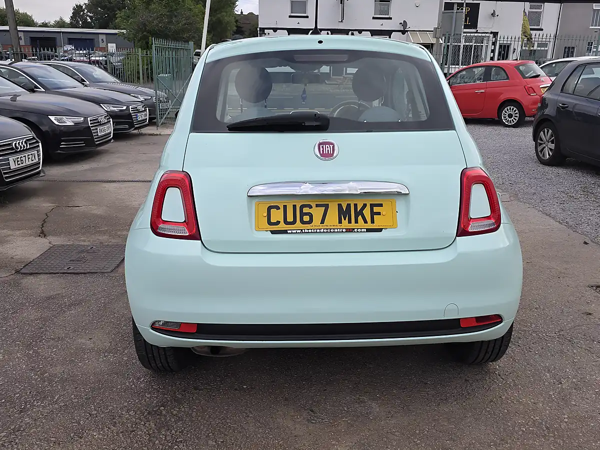 Used 2017 Fiat 500 Pop Star Green - Interior and Exterior details 7