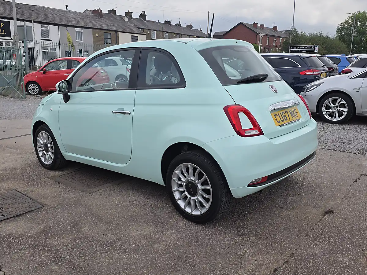 Used 2017 Fiat 500 Pop Star Green - Interior and Exterior details 8