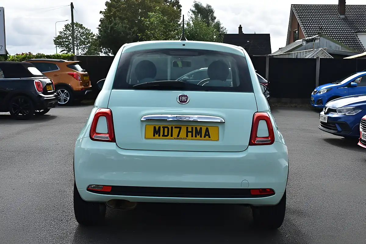 Used 2017 Fiat 500 Pop Star Green - Interior and Exterior details 5