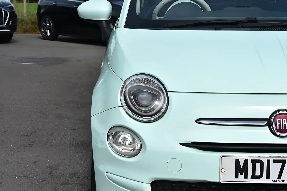 Used 2017 Fiat 500 Pop Star Green - Interior and Exterior details 7