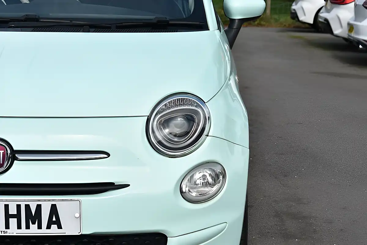 Used 2017 Fiat 500 Pop Star Green - Interior and Exterior details 8