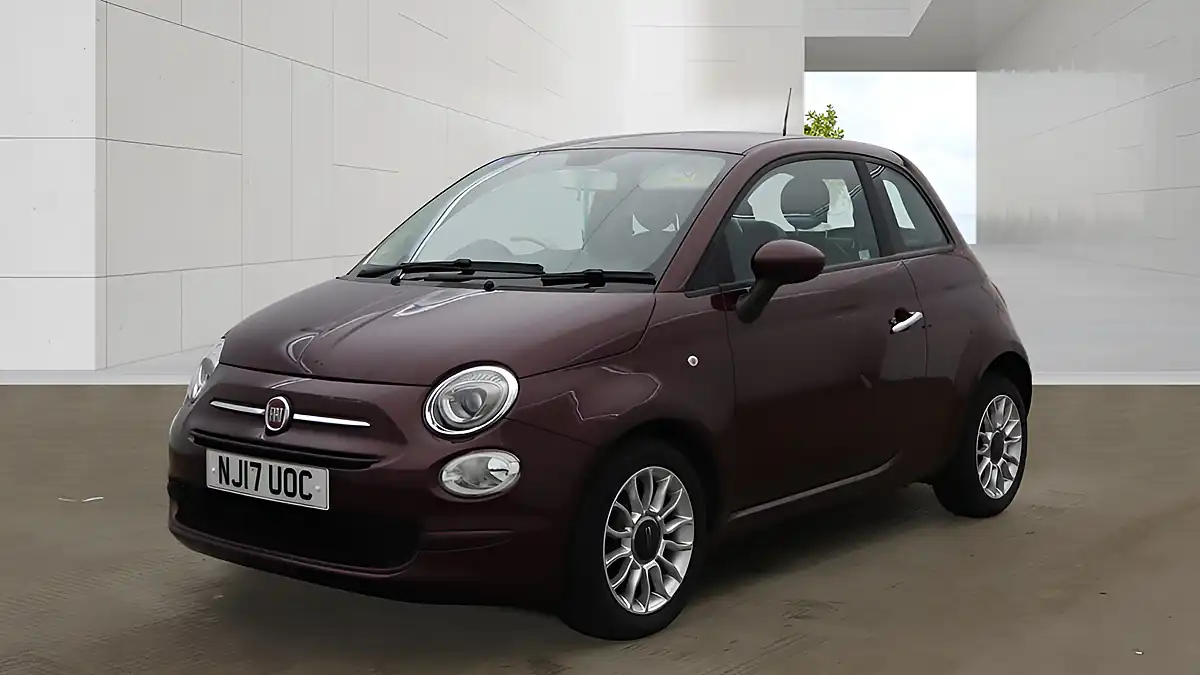 Used 2017 Fiat 500 Pop Star Red - Interior and Exterior details 2