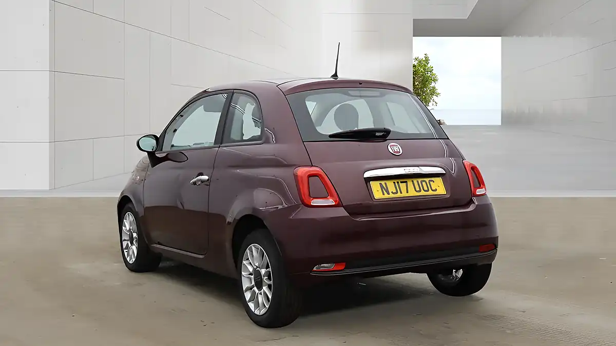 Used 2017 Fiat 500 Pop Star Red - Interior and Exterior details 3