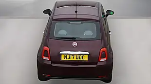 Used 2017 Fiat 500 Pop Star Red - Interior and Exterior details 8
