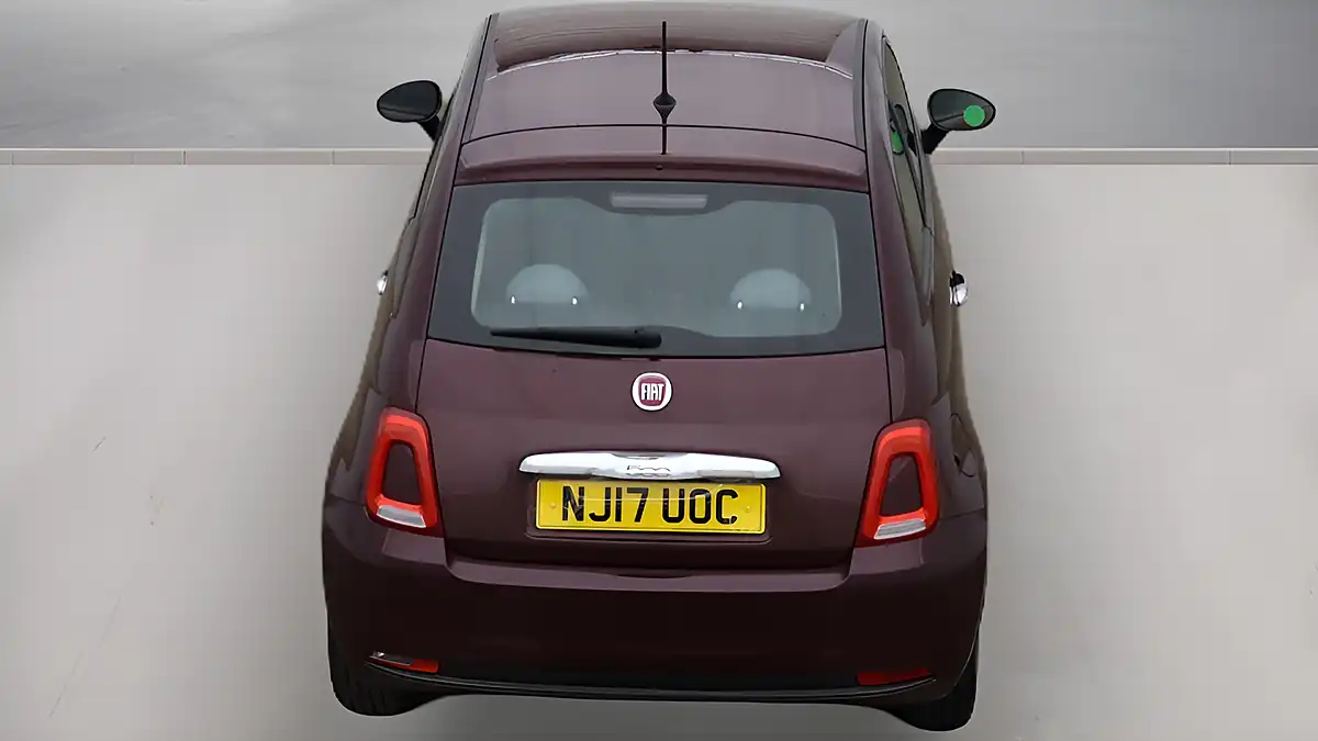 Used 2017 Fiat 500 Pop Star Red - Interior and Exterior details 8