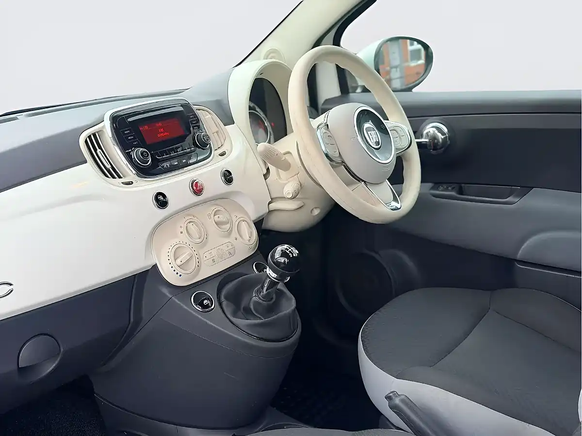 Used 2017 Fiat 500 Pop Star White - Interior and Exterior details 10