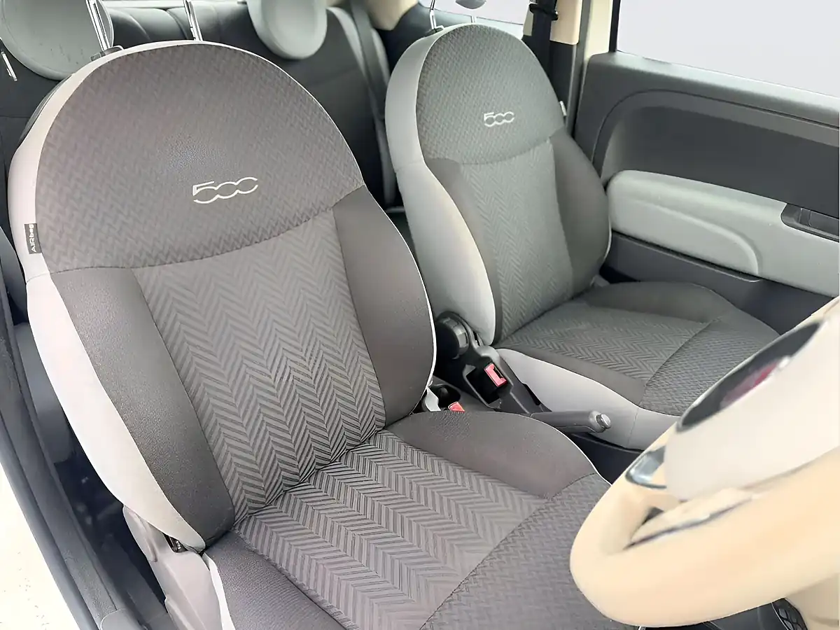 Used 2017 Fiat 500 Pop Star White - Interior and Exterior details 11
