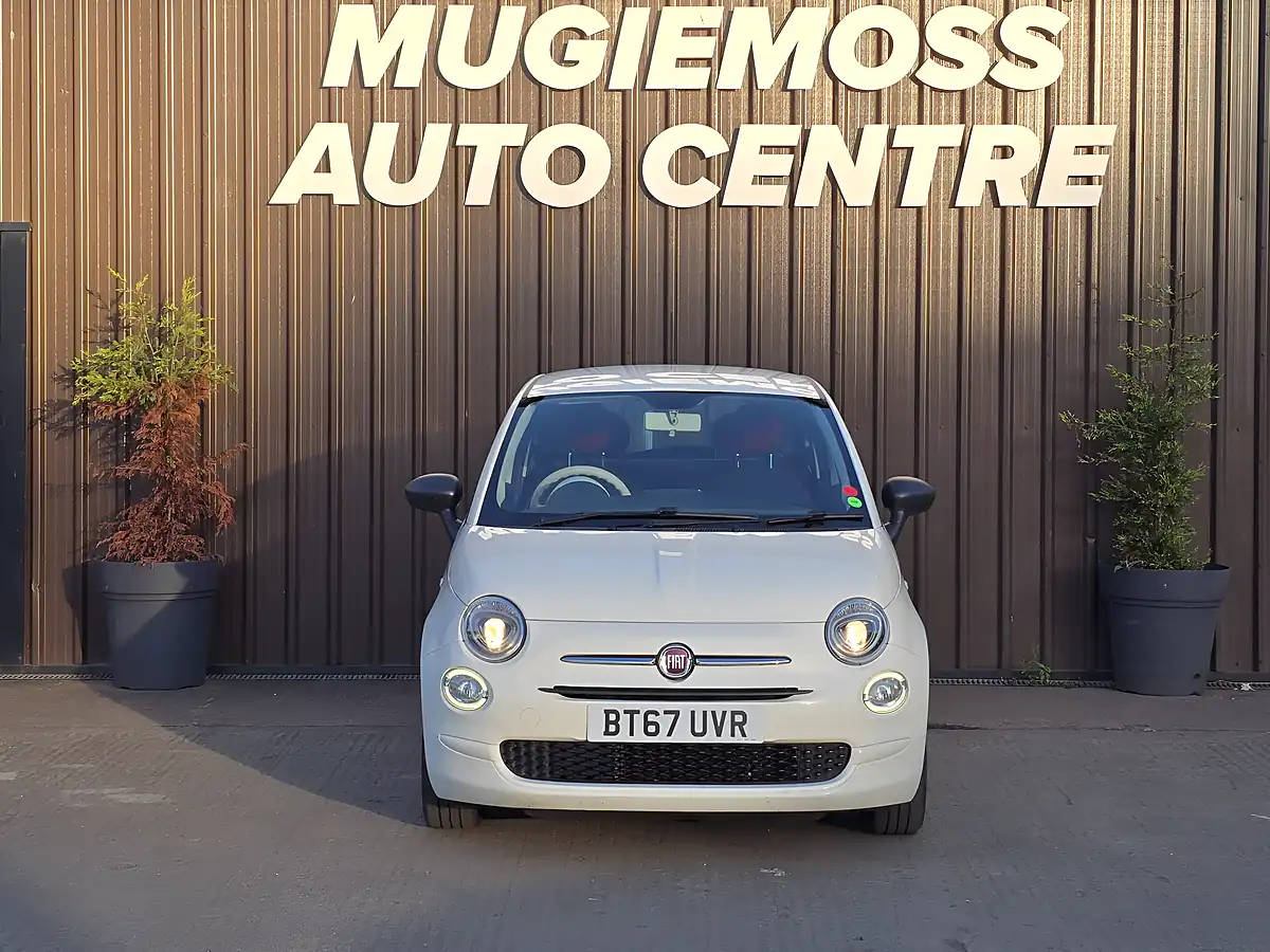 Used 2017 Fiat 500 Pop White - Interior and Exterior details 3
