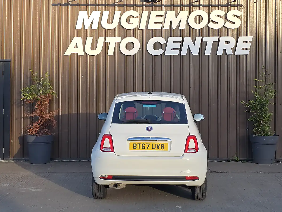 Used 2017 Fiat 500 Pop White - Interior and Exterior details 5