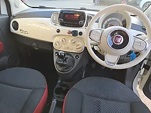 Used 2017 Fiat 500 Pop White - Interior and Exterior details 7