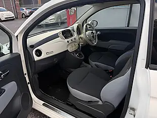 Used 2017 Fiat 500 Pop White - Interior and Exterior details 13