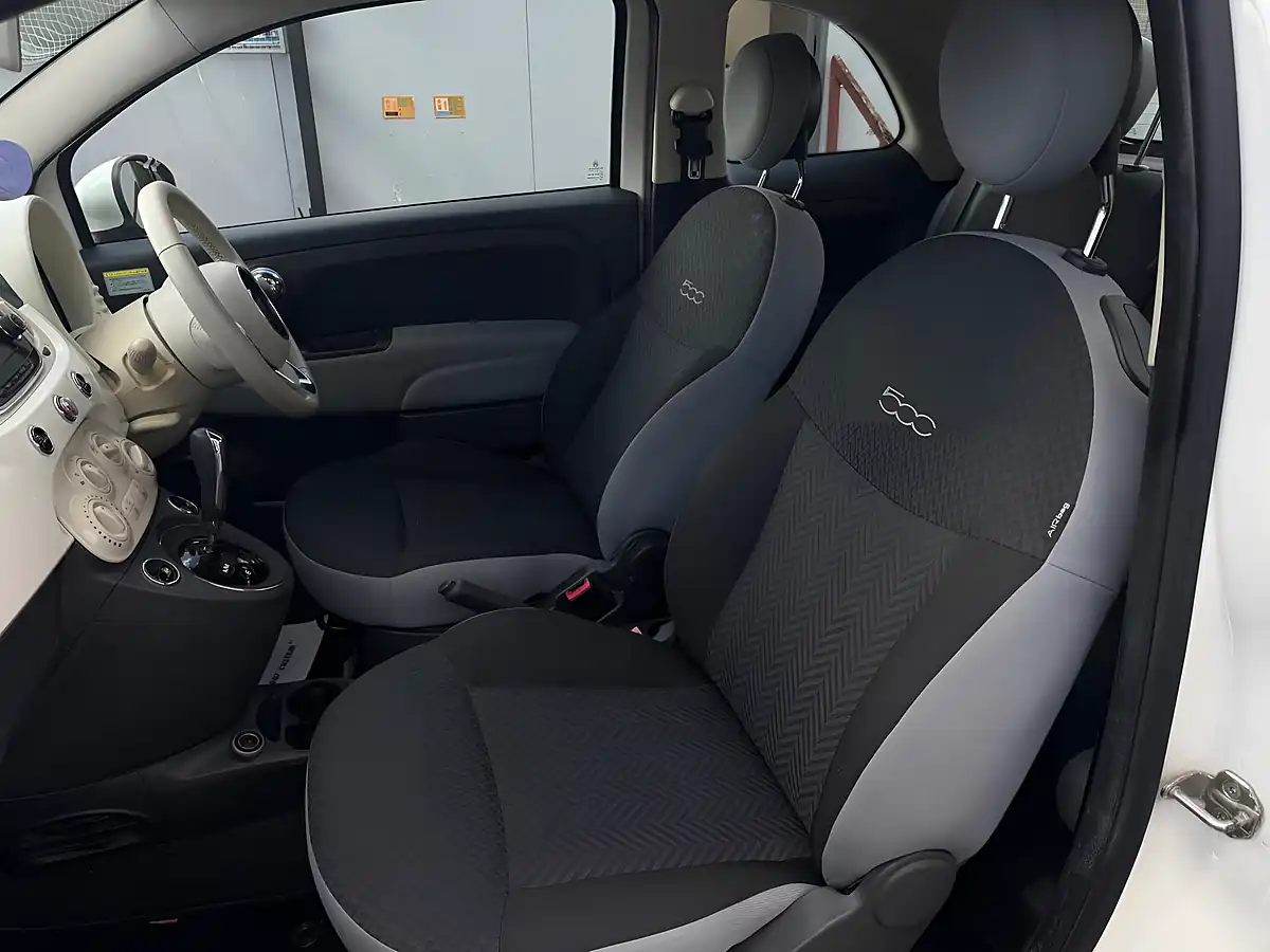 Used 2017 Fiat 500 Pop White - Interior and Exterior details 14