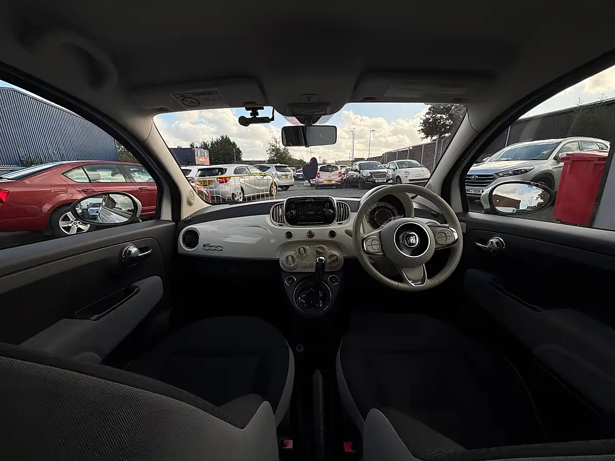 Used 2017 Fiat 500 Pop White - Interior and Exterior details 17